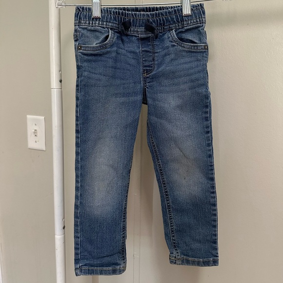 OshKosh B'gosh Other - Oshkosh B’gosh Boys Medium Wash Elastic Waistband Straight Leg Jeans size 4T